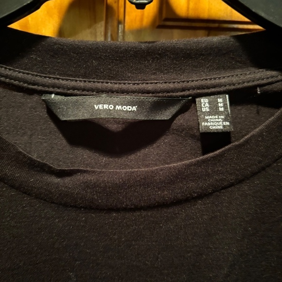 Vero Moda Nelly Long Sleeve Corset Top in Black Medium - Picture 5 of 9